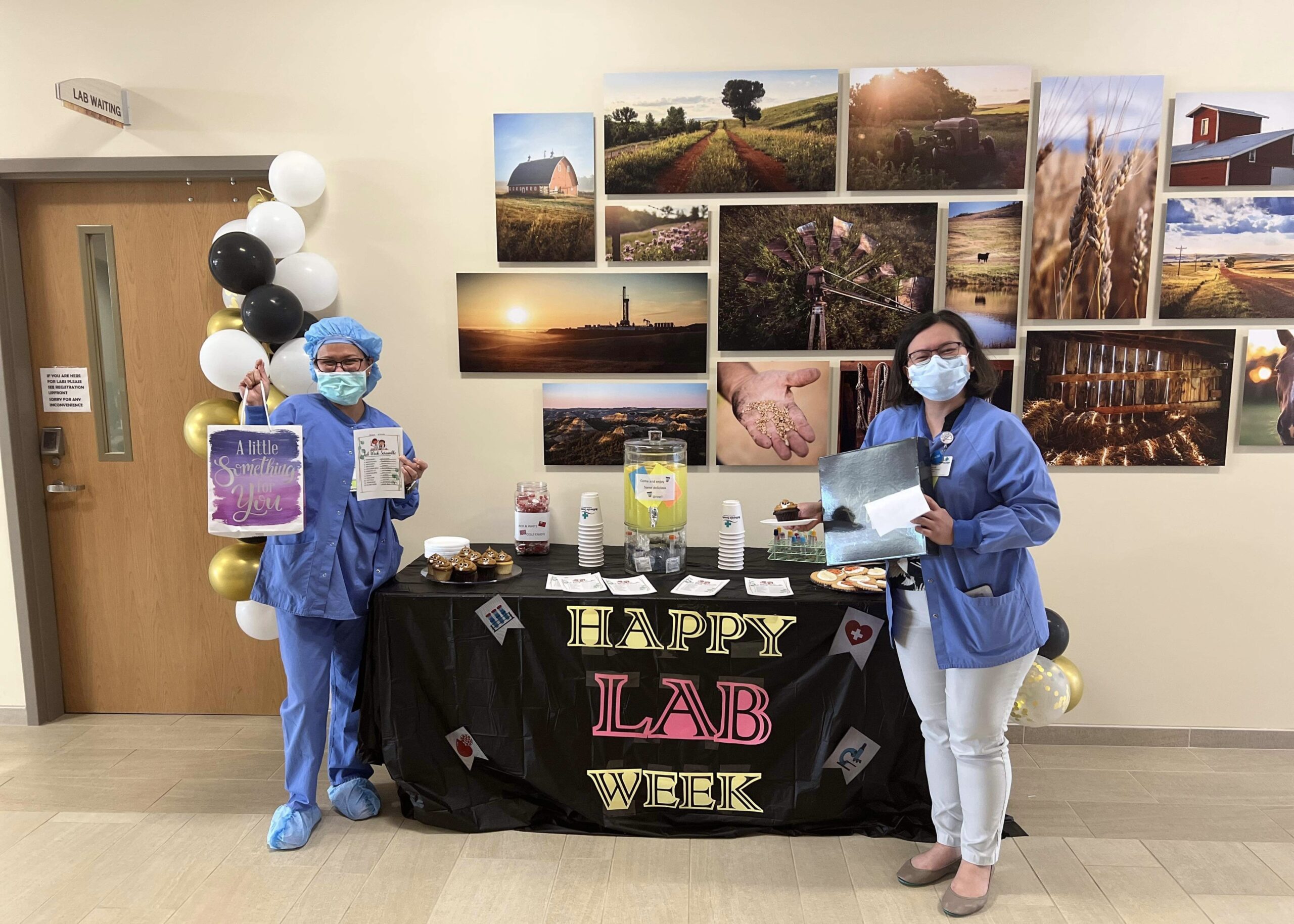 celebrating lab week at McKenzie Health
