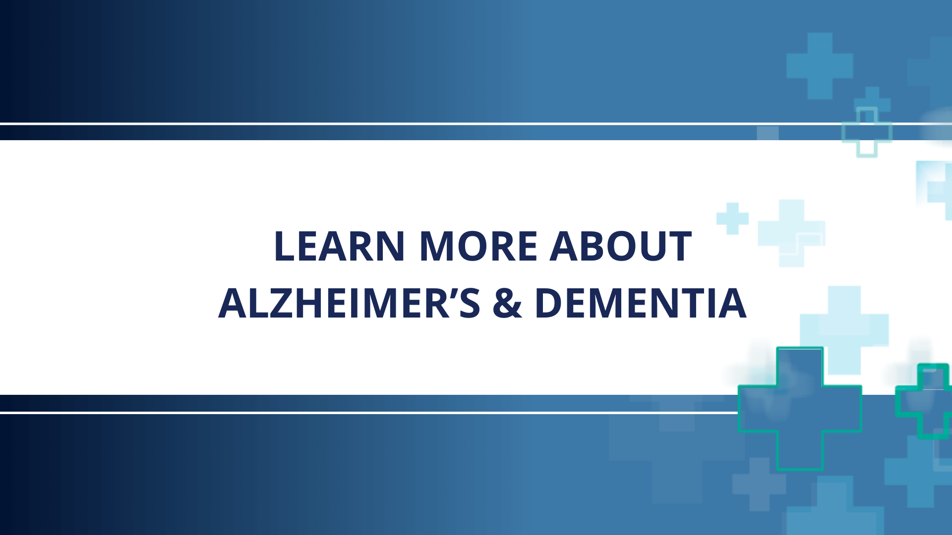 Lunch and Learn Virtual Series – Alzheimer’s Education