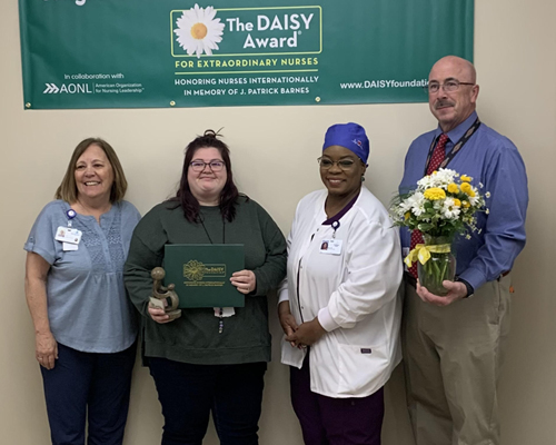 Laura Olson Receives Daisy Award