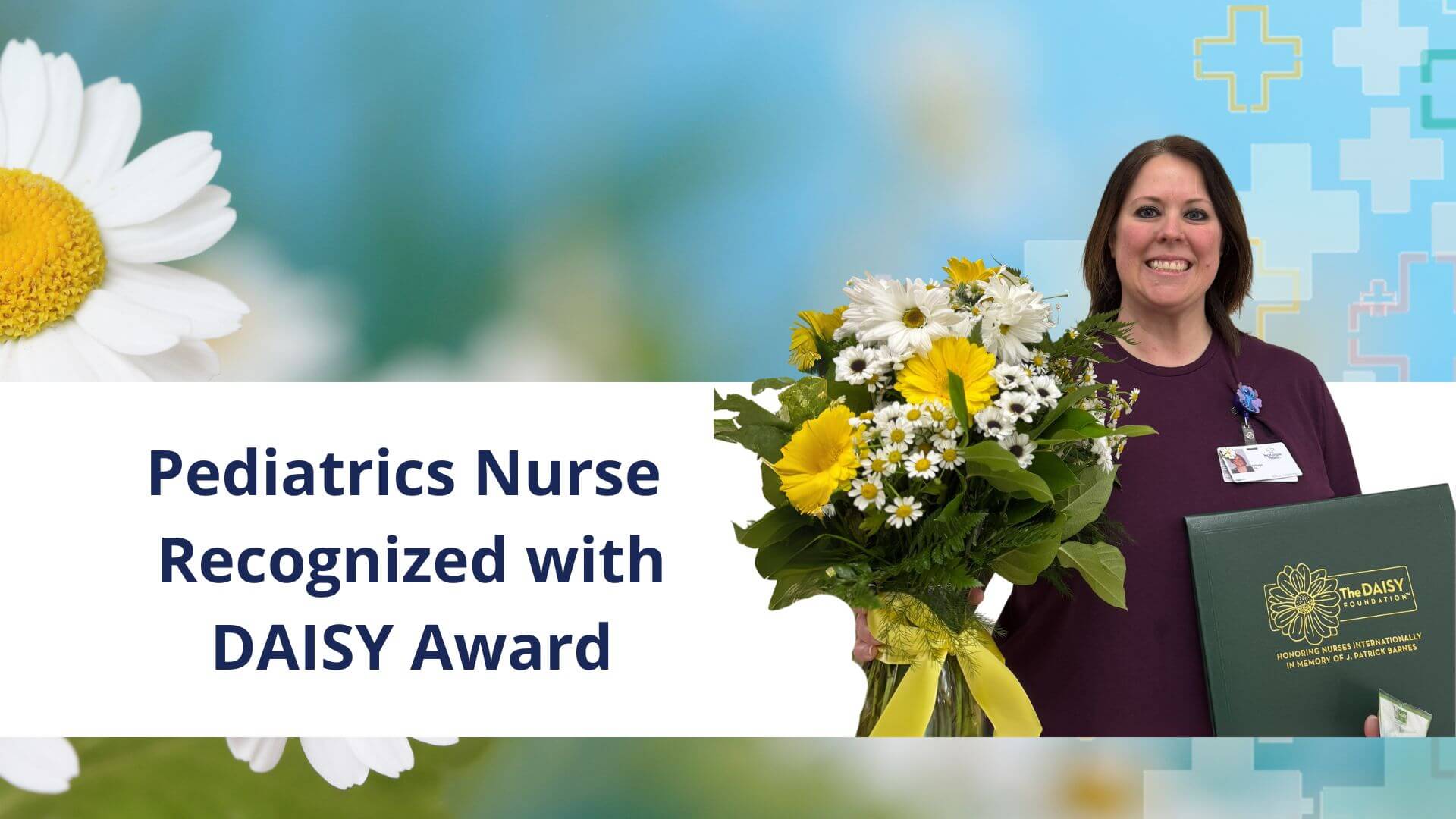 Pediatrics LPN Recognized as DAISY Award Winner