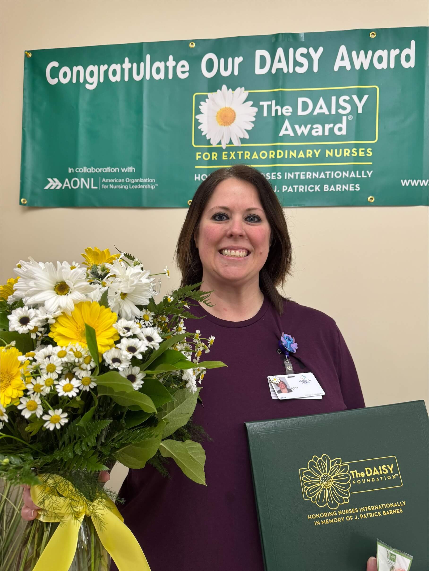 Laura Olson Receives Daisy Award