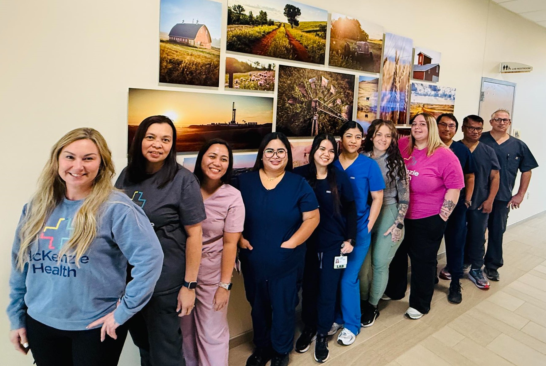 celebrating lab week at McKenzie Health