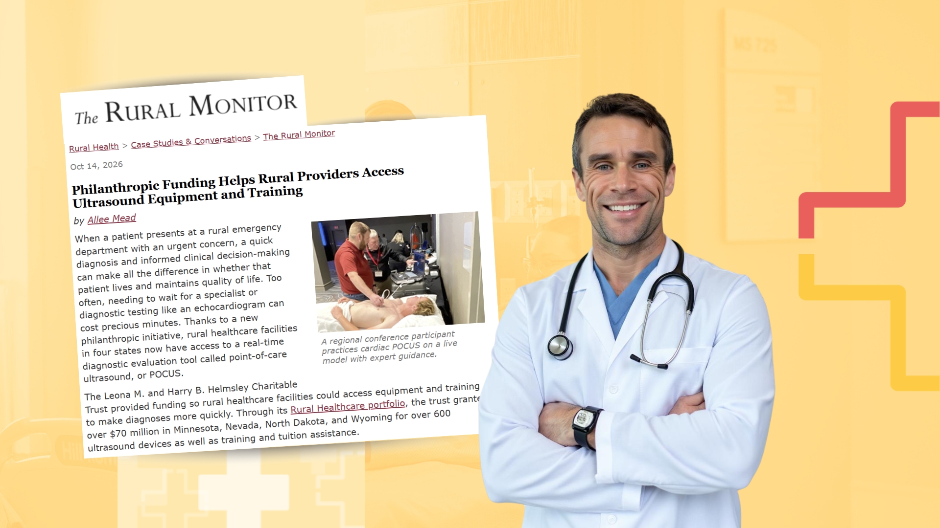 McKenzie Health Featured Nationally for Pioneering Rural Ultrasound Access